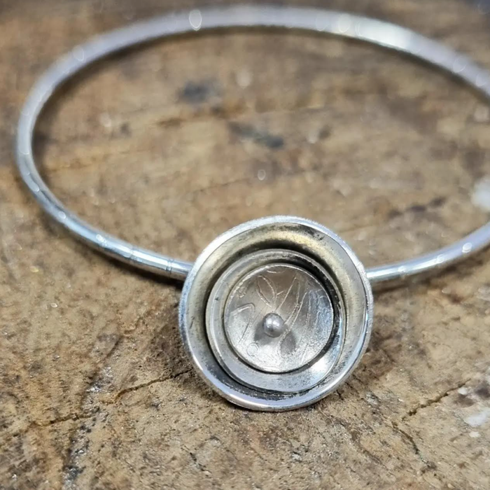 Silver Bangle and Charm Making Workshop Sunday 15th June 10-5pm with Amy Hubbard