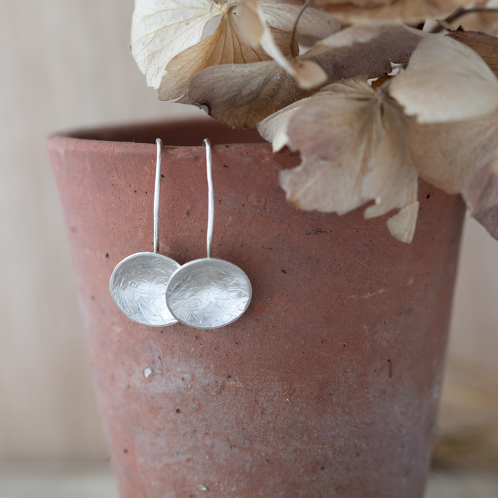 Silver Earring Making Workshop Sunday 23rd March 10-2pm with Amy Hubbard