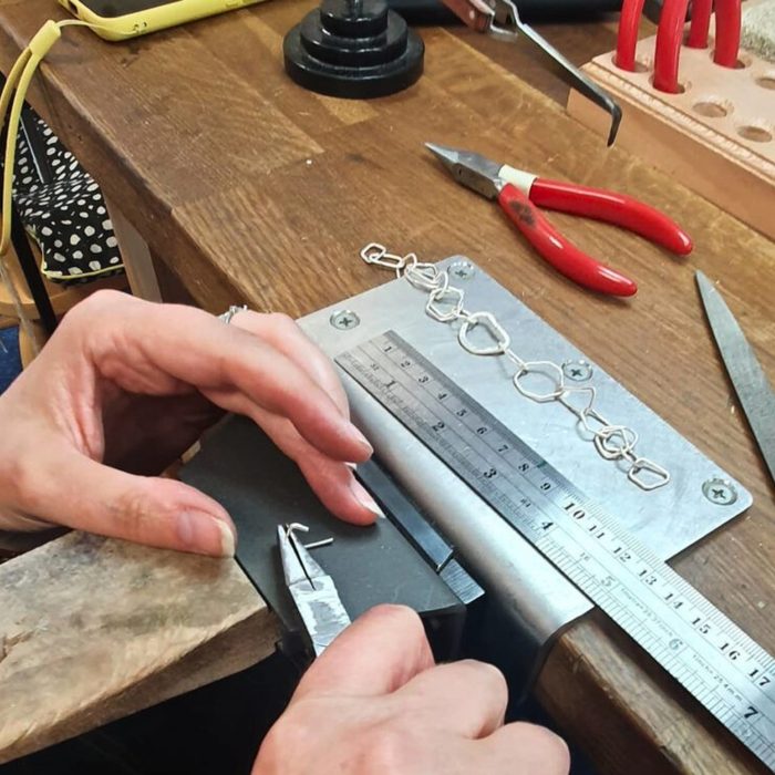 Silver Chain Bracelet Workshop Saturday 16th November 10-5pm